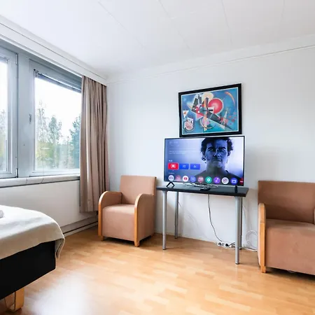 Lägenhet Functional And Cozy 3 Bedroom For 6